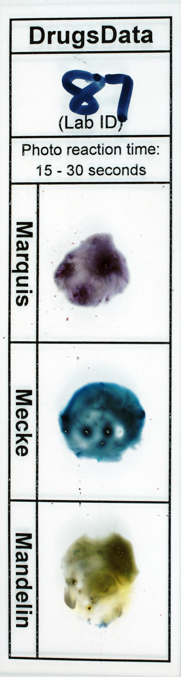 (was EcstasyData) Test Details Result 10070 MyBrand