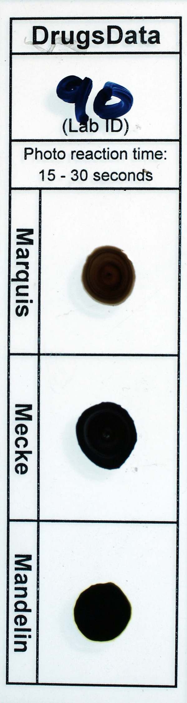 (was EcstasyData) Test Details Result 10630 Ecstasy