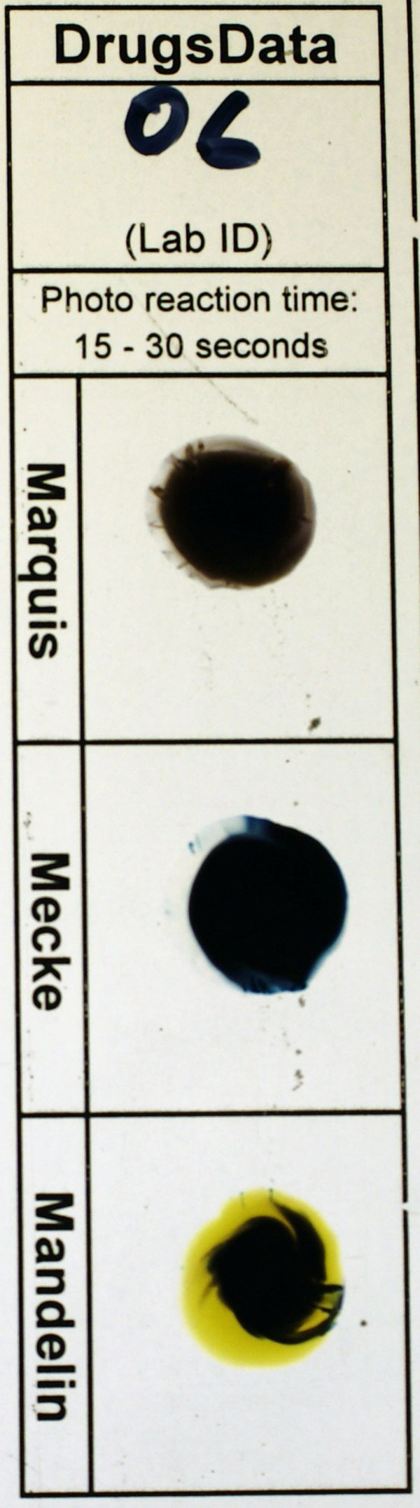 (was EcstasyData) Test Details Result 8365 Ecstasy